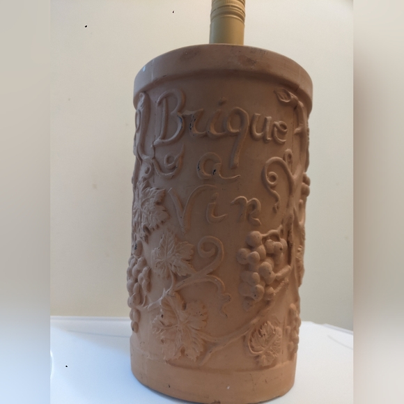 Ceramic Wine Cooler Heavy Terracotta "Brique a Vin" Outdoor Wine cooler - Picture 11 of 11